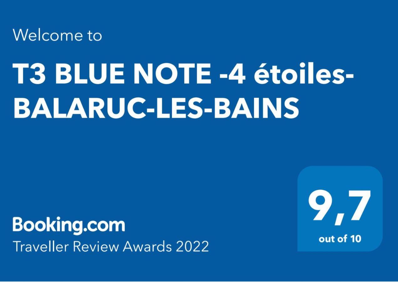 Blue Note -4 Etoiles-Terrasse Vue-2 Parking Apartment Balaruc-les-Bains Exterior photo